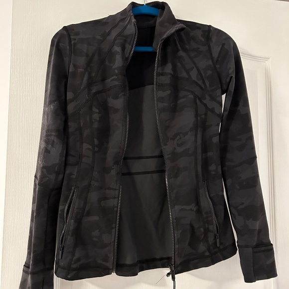 Lululemon black camo define jacket - Picture 1 of 4